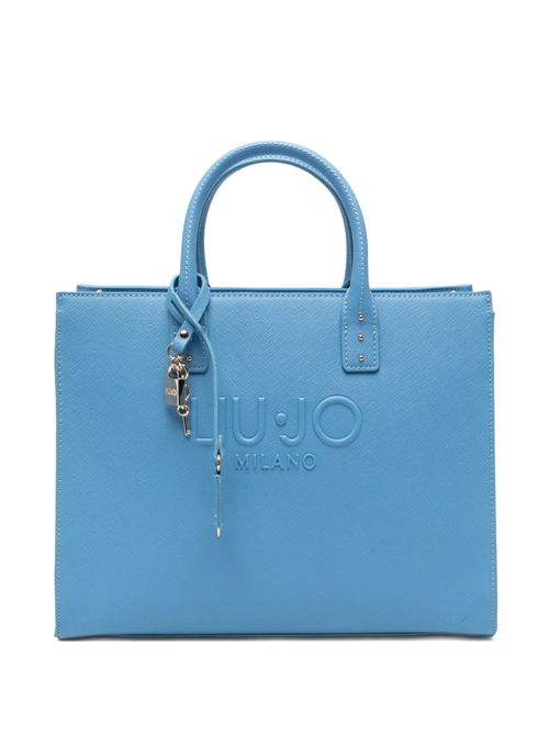 Borsa tote con logo goffrato LIU JO | AA6149ES029/74139